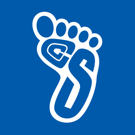 Community Colleges of Spokane bigfoot logo