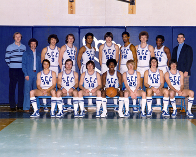 1975-76 CCS Men's Basketball team