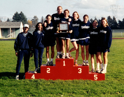 1997-98 CCS Women's Cross Country team