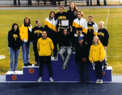 1998-99 CCS Women's Cross Country team