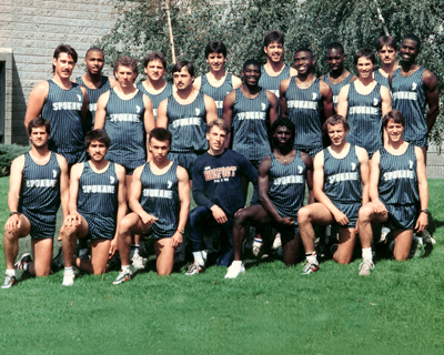 1986-87 CCS Men's Track & Field team