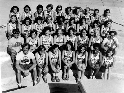 1978-79 CCS Women's Track & Field team