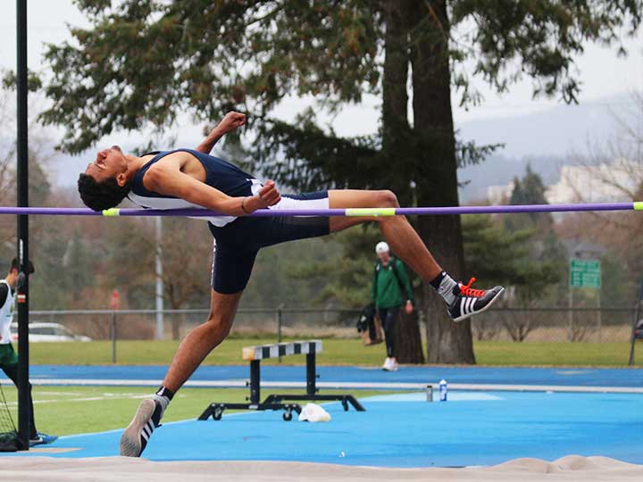 Men's track and field high jump